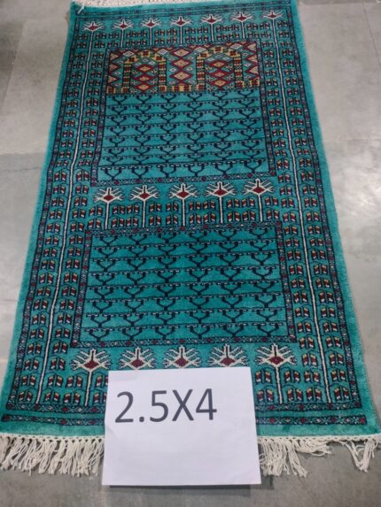Bokhara Hand Knotted Wool Carpet